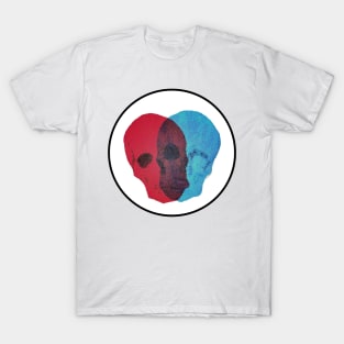 red and blue T-Shirt